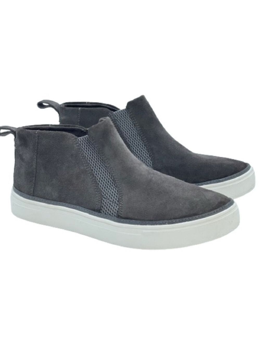 Women's Toms Bryce Gray Suede High Top Sneakers 9.5